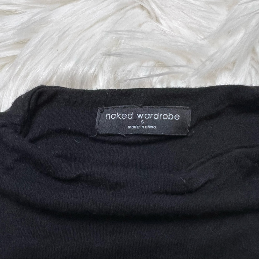 NAKED WARDROBE The Sweet T Crop Top. Size Small. - Picture 5 of 9